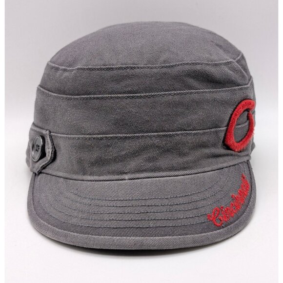 '47 Brand Cincinnati Reds Women's Military Style MLB Cap Hat Gray Baseball - Picture 2 of 5